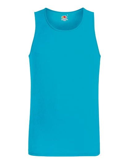 Men`s Performance Vest Azure Blue