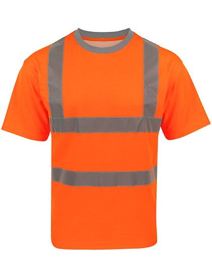 Blended fabric T-Shirt Signal Orange