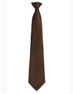 Colours Orginals Fashion Clip Tie Brown (ca. Pantone 476)