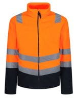 Pro Hi-Vis 250 Fleece Orange / Navy