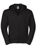 Men`s Authentic Zipped Hood Jacket Black