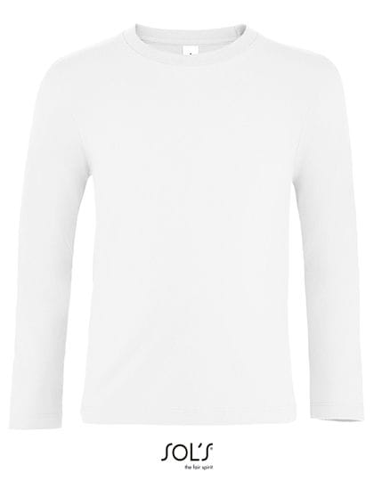 Imperial Long Sleeve Kids T-Shirt White
