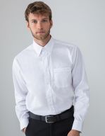 Men`s Long Sleeved Pinpoint Oxford Shirt