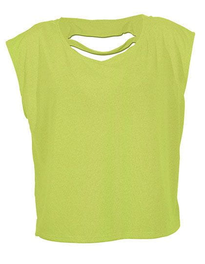 Woman Lax Shirt Yellow Fluor