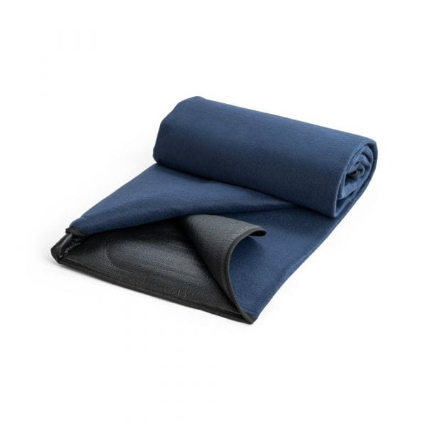 RILEY. Fleece-Decke 180 g/m² Blau