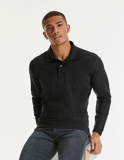 Long Sleeve Classic Cotton Polo