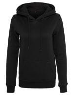 Ladies` Heavy Hoody Black