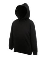 Kids Premium Hooded Sweat Black