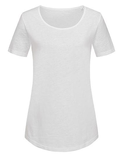 Slub Organic T-Shirt Women White