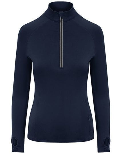 Girlie Cool-Flex 1/2 Zip Top French Navy