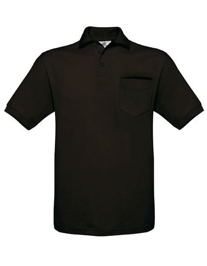 Polo Safran Pocket / Unisex Black