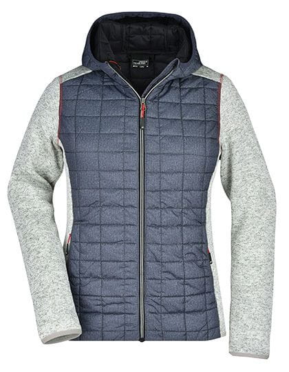 Ladies' Knitted Hybrid Jacket