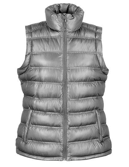 Ladies` Ice Bird Padded Gilet Frost Grey