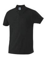 Men´s Organic Cotton Pique Polo Black