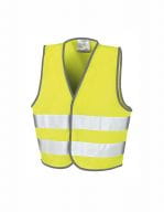 Junior Safety Vest Fluorescent Yellow