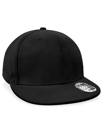 Pro-Stretch Flat Peak Cap Black