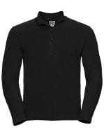 Men`s Quarter Zip Microfleece Black