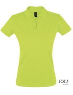 Women`s Polo Shirt Perfect Apple Green