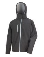 Men`s TX Performance Hooded Soft Jacket Black / Grey