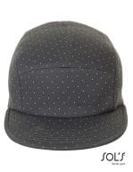 Taylor Cap Dark Grey (Solid) / White