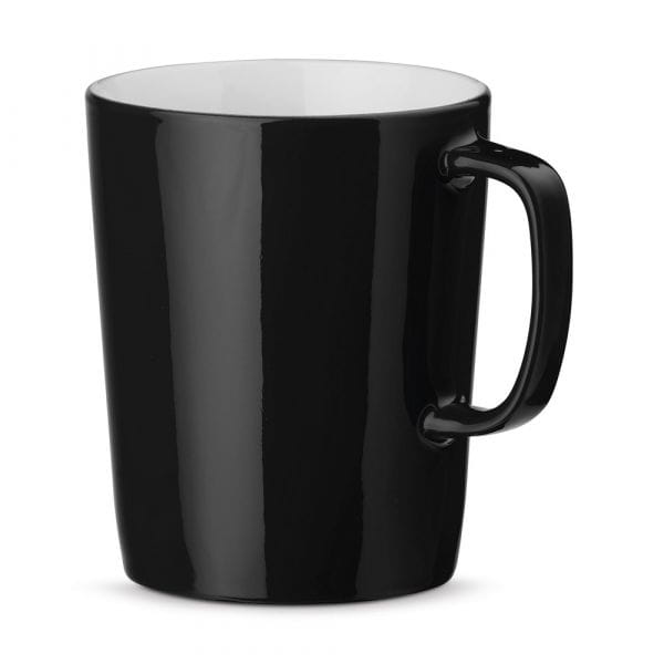 NELS. Tasse aus Keramik 320 ml Schwarz