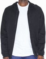 Unisex California Fleece Zip Hooded Sweatshirt Black