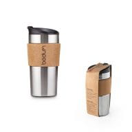 TRAVEL MUG CORK. Reisebecher 350ml