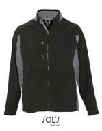 Fleecejacket Nordic Black / Medium Grey (Solid)