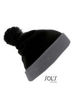 Unisex Pom Pom Beanie Breeze Black