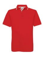 Polo Safran Sport Red / White