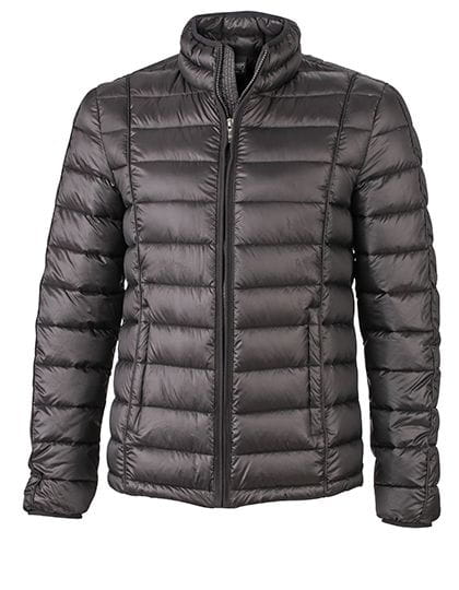 Men`s Quilted Down Jacket Black / Black