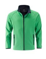 Men`s Promo Softshell Jacket Green / Navy