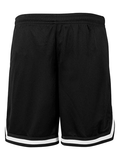 Two-tone Mesh Shorts Black / Black / White