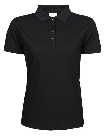 Womens Heavy Polo Black