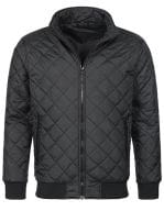 Quilted Blouson Black Opal