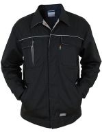 Contrast Work Jacket Black / Grey