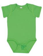 Infant Fine Jersey Short Sleeve Bodysuit Apple