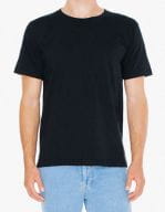 Unisex Fine Jersey T-Shirt Black