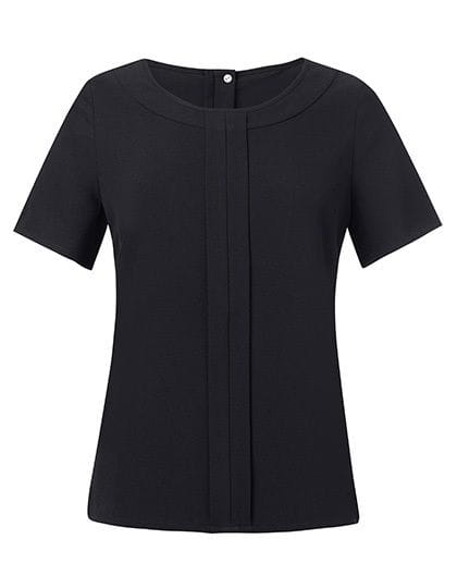 Women`s Verona Short Sleeve Blouse Black