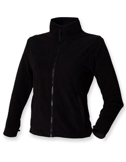 Ladies` Microfleece Jacket Black