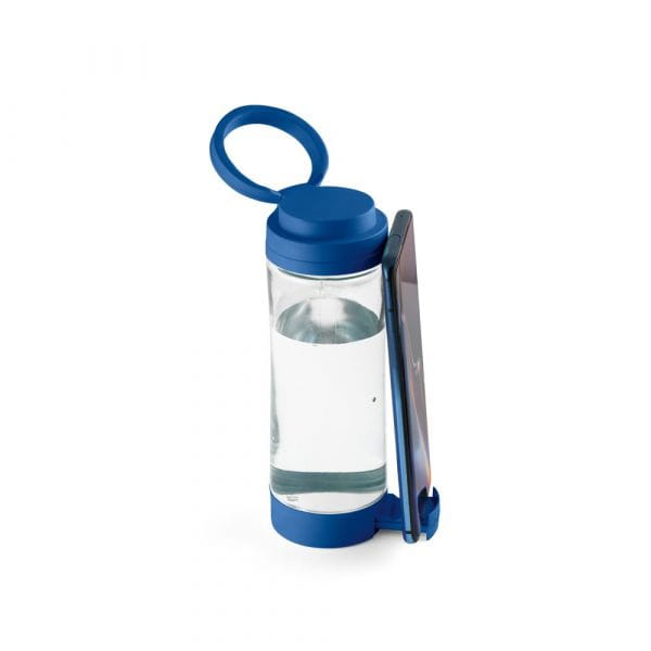 QUINTANA. Trinkflasche aus Glas Königsblau