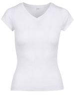 Ladies` Basic Tee White