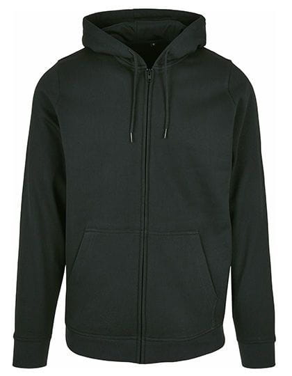 Basic Zip Hoody Black