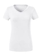 Ladies´ Pure Organic V-Neck Tee White