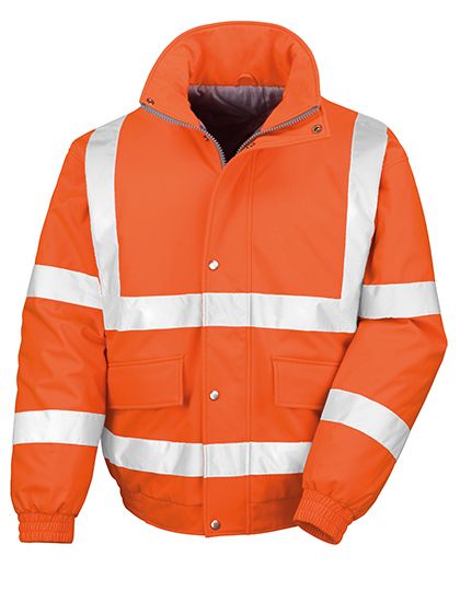 Result Safety Padded Softshell Blouson Fluorescent Orange