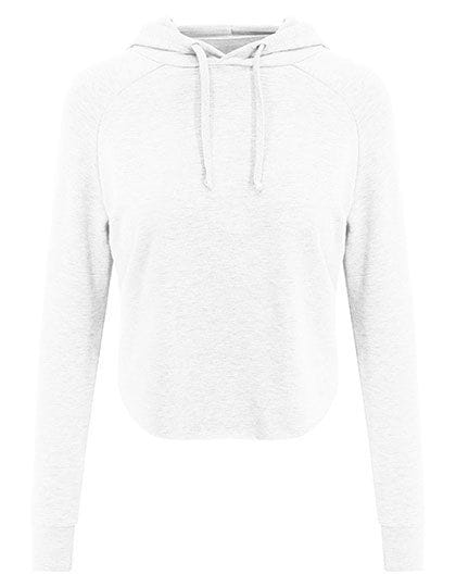 Girlie Cross Back Hoodie Arctic White