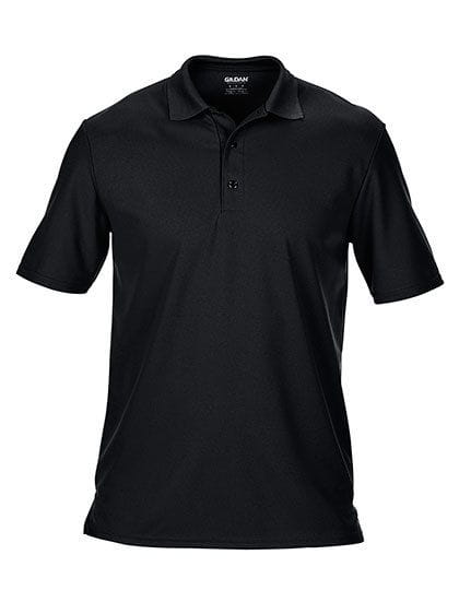 Performance® Double Piqué Polo Black