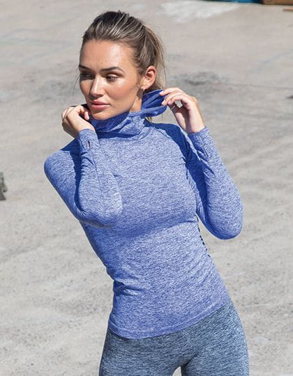 Ladies` Seamless Hoodie