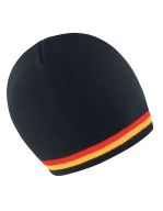 National Beanie Black / Red / Gold