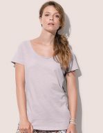 Sharon Oversized Slub Crew Neck Women